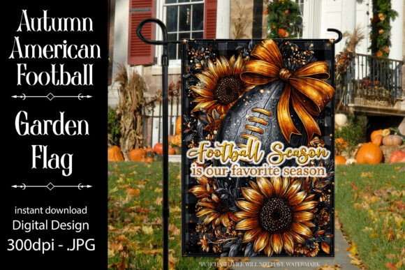 Autumn Football Flag F8: Graphics & Crafts Review