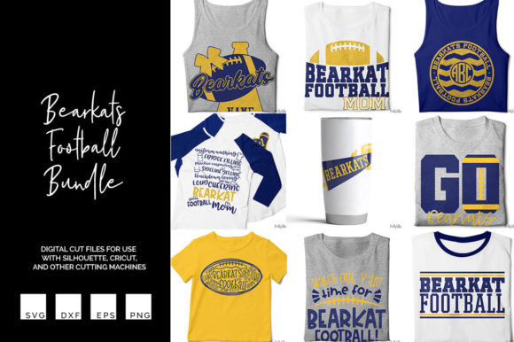 Bearkats Football Bundle: Graphics for Crafts