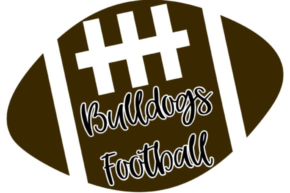 Bulldogs Football Cutting Files: Graphics for Crafts