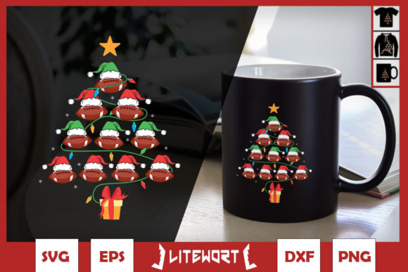 Christmas Tree Football Ornament Graphics & Crafts Review