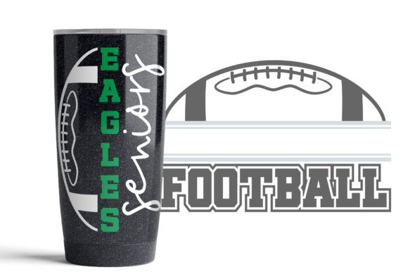 Customizable Team Football: Graphics for Crafts