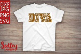 Football Diva Graphics for Crafts Projects