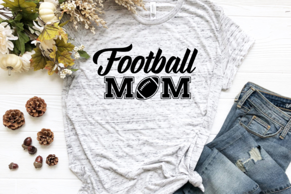 Football Mom Black Svg 2: Graphics for Crafts
