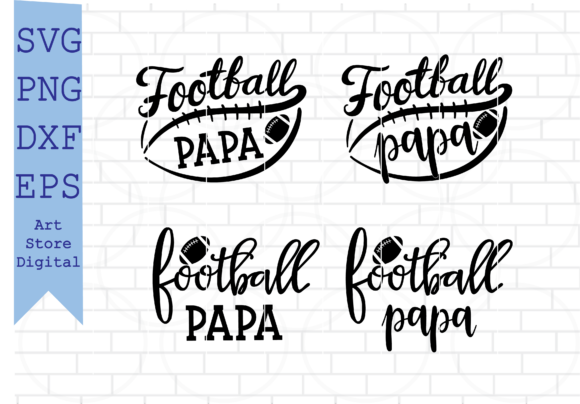 Football Papa Svg: Graphics for Crafts