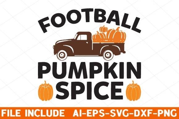 Football Pumpkin Spice Graphics & Crafts Review