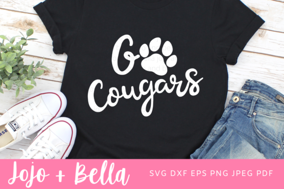 Go Cougars Svg, Football Svg, Paw Print Review