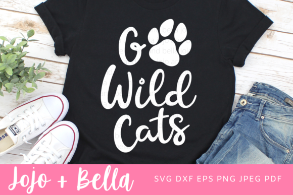 Go Wildcats Svg Graphics for Crafts